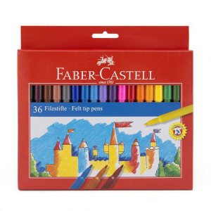 Pisaki 36k Faber Castell Zamek 554236