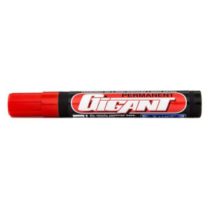 Mazak Gigant okrągły czerwony 2 - 4mm permanent