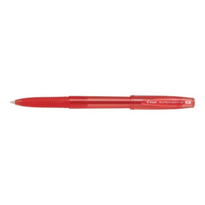 Długopis Pilot Super Grip G ze skuwką czerwony F 0,7mm
