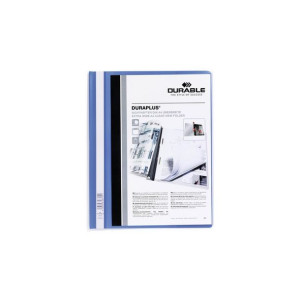 Skoroszyt prezentacyjny Durable Duraplus A4+ niebieski 257906