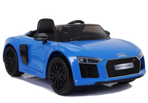 Auto Pojazd na Akumulator NOWE większe Audi R8 Spyder Niebieskie