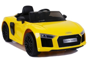 Auto Pojazd na Akumulator NOWE większe Audi R8 Spyder Żółte