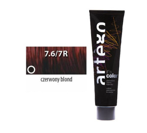 Farba fryzjerska It's Color XXL Artego 150 ml 7,6 / 7R - Czerwony blond