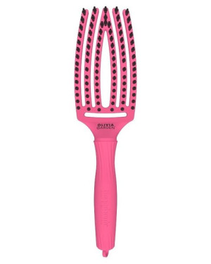 Olivia Garden Szczotka do włosów Fingerbrush Hot Pink