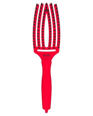 Olivia Garden Szczotka do włosów Fingerbrush Passion Red