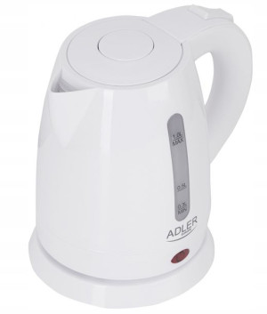 Czajnik elektryczny AD1272 biały 1L 1350W Adler