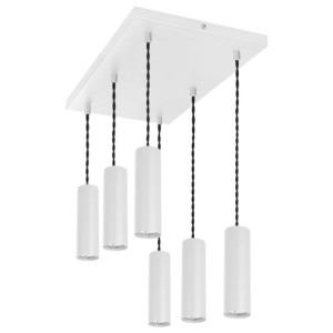 Lampa sufitowa wisząca nad stół TUBA 6P Żyrandol