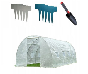 Tunel Foliowy Szklarnia 2,5x4 Uv-5 30kg Premium Biały