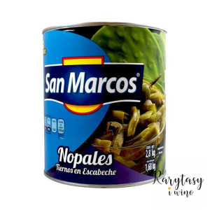 Meksykański Kaktus Nopal Krojony w Zalewie 2,8kg San Marcos