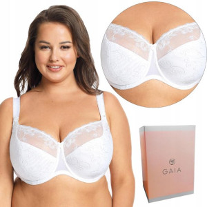Biustonosz GAIA 899 Goldie Maxi, BIAŁY, 75L