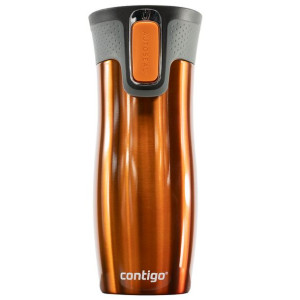 Kubek termiczny Contigo West Loop 2.0 470ml - pomarańczowy