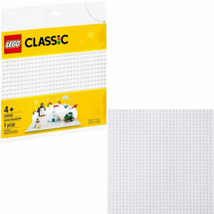 LEGO Classic Biała płytka konstrukcyjna 11010