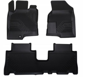 Dywaniki Gumowe Chevrolet Captiva 2006- Korytka 77