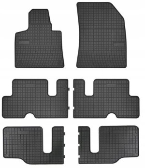 DYWANIKI GUMOWE CITROEN C4 Picasso II 7 osób 2013-