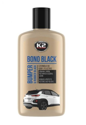 Czernidło Do Zderzaków, Gumy, Plastiku K2 Bono Black