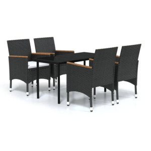 5-cz. zestaw mebli ogrodowych z poduszkami, polira