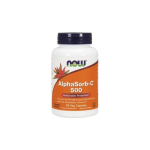 Neutralna Witamina C (Askorbinian Wapnia) - AlphaSorb-C 500 mg (90 kaps.)