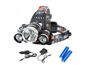 Lc5 Latarka Czołowa 3 X Led T6 Cree Czołówka Mocna