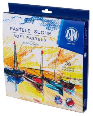 PASTELE SUCHE Astra kredki pastelowe 36 kolorów