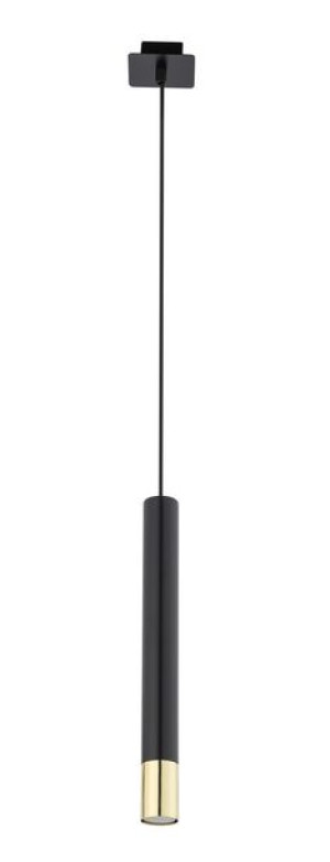 Sigma Lampa Wisząca Sopel Grand Czarny Złoty 33393