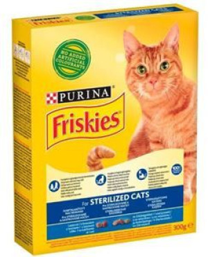 FRISKIES STERILE łosoś, warzywa 300g