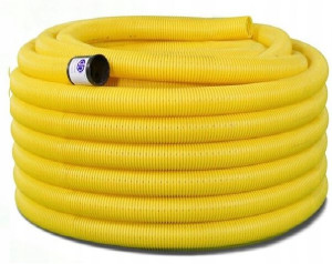 Rura drenarska z otworami FI 100 rolka 50m