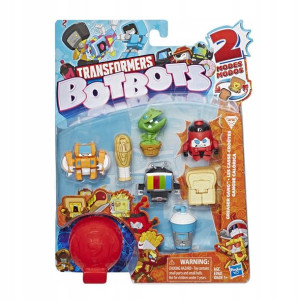 Figurki Transformers BOTBOTS 8-Pak Jock Squad