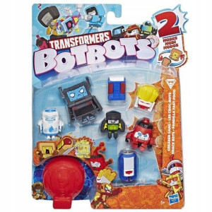 Figurki Transformers BOTBOTS 8-Pak Jock Squad