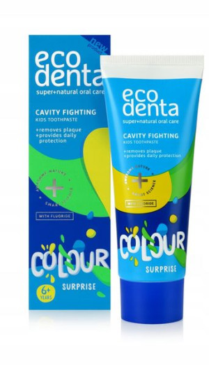 Ecodenta Pasta dla Dzieci Przeciw Próchnicy 75ml