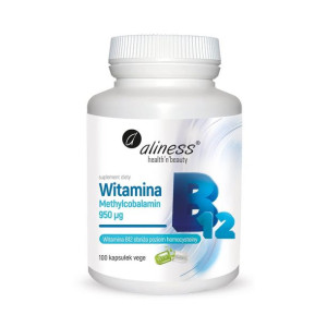 ALINESS Witamina B12 950mcg 100 kapsułek
