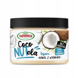 COCONUTELA Krem kokosowy z wiórkami 300g Targroch
