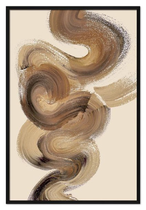 Obraz olejny ręcznie malowany 63x93cm Abstrakcja
