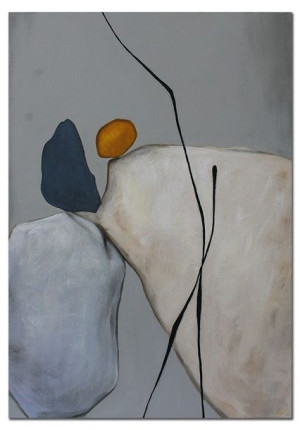 Obraz olejny ręcznie malowany 60x90cm Abstrakcja