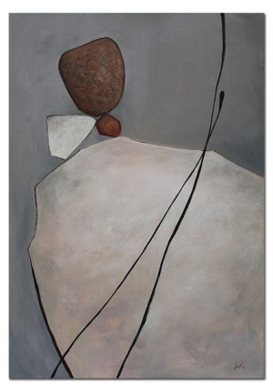 Obraz olejny ręcznie malowany 60x90cm Abstrakcja