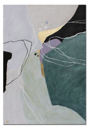 Obraz olejny ręcznie malowany 60x90cm Abstrakcja