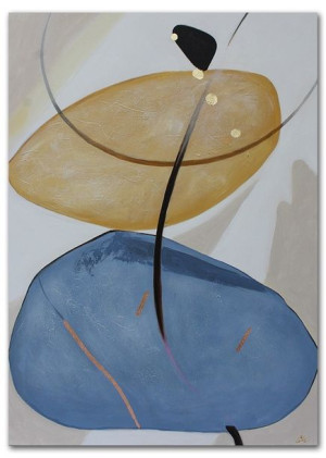 Obraz olejny ręcznie malowany 50x70cm Abstrakcja