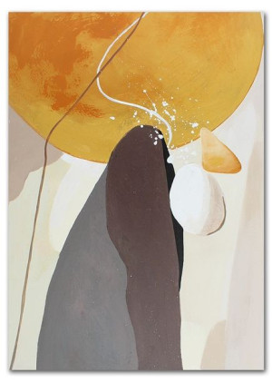 Obraz olejny ręcznie malowany 50x70cm Abstrakcja