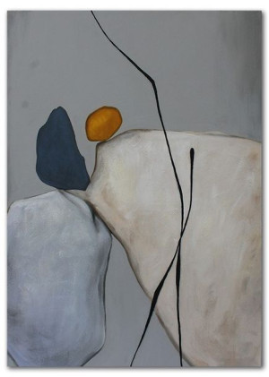 Obraz olejny ręcznie malowany 50x70cm Abstrakcja