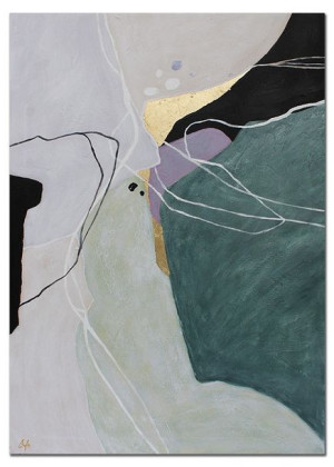 Obraz olejny ręcznie malowany 50x70cm Abstrakcja