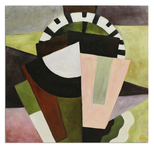 Obraz olejny ręcznie malowany 60x60 Abstrakcja