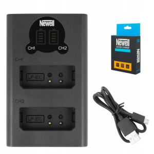 Ładowarka dwukanałowa Newell DL-USB-C LP-E10
