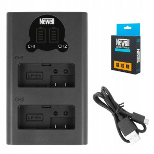Ładowarka dwukanałowa Newell DL-USB-C LP-E8