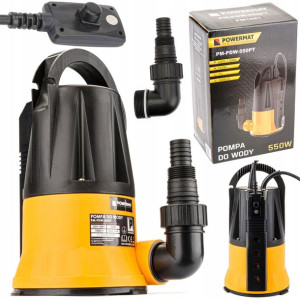 Powermat Pompa Wody Czystej Brudnej Elektroda 550w