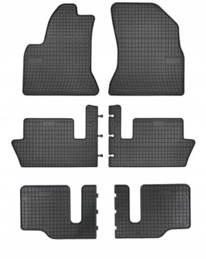 Dywaniki Gumowe Citroen C4 Picasso I 2006-2013 7os