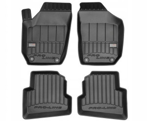 Dywaniki Gumowe Skoda Fabia 2 Ii 2007-2014 Korytka