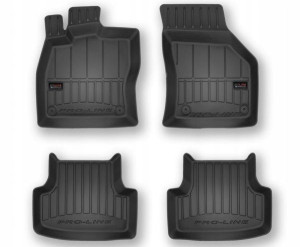 Dywaniki Gumowe Seat Leon 3 Iii Od 2012- Korytka