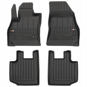 Dywaniki Gumowe Fiat 500l Od 2012- Korytka 3d