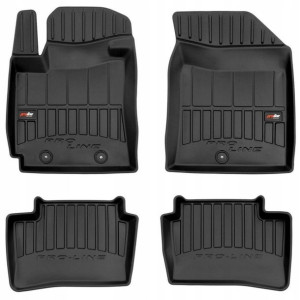 Dywaniki Gumowe Hyundai I10 Ii 2013-19 Korytka 3d