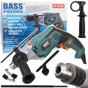 Bass Polska Wiertarka Udarowa 13mm 1300w Regulacja