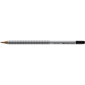 Ołówek tech Faber-Castell Grip 2001 HB z gumką 117200
